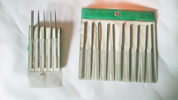 JUEGO DE LIMAS PLANAS DE DIAMANTE