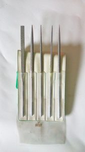 JUEGO DE LIMAS PLANAS DE DIAMANTE