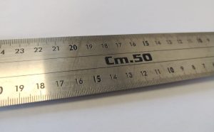 ESCUADRA ACERO INOX. 50cm