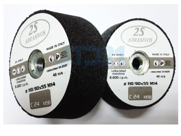 Muela abrasiva D.110/90 M.14