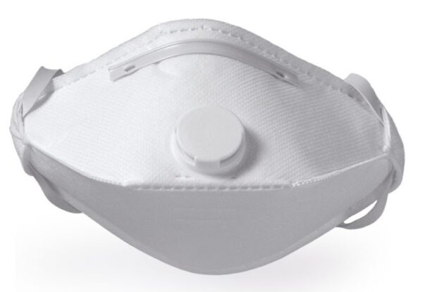 Mascarilla desechable FFP3 con válvula "Pico pato"
