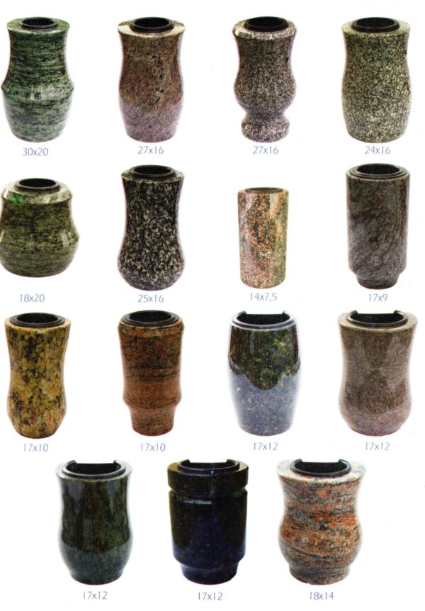 Búcaros de granito