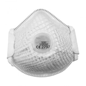 Mascarilla desechable FFP3 con malla y válvula