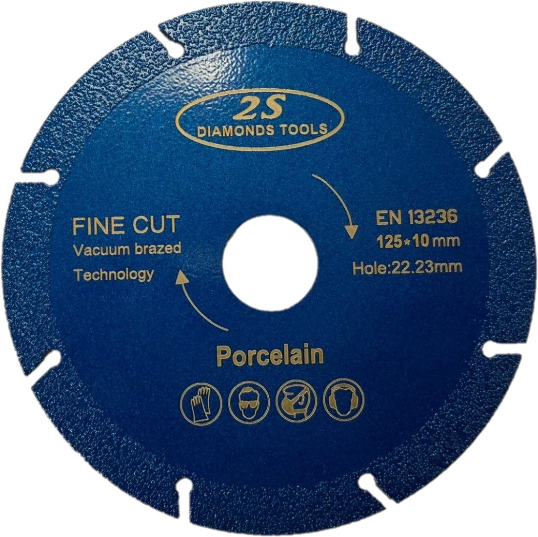 Disco diamante vacum turbo para porcelánico - Imagen 2